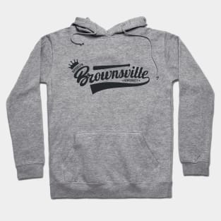 Brownsville New York Brooklyn - Brownsville  Brooklyn Schriftzug - Vintage Brownsville Logo Hoodie